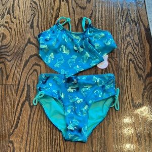 NWT Justice Girls Bathing Suit